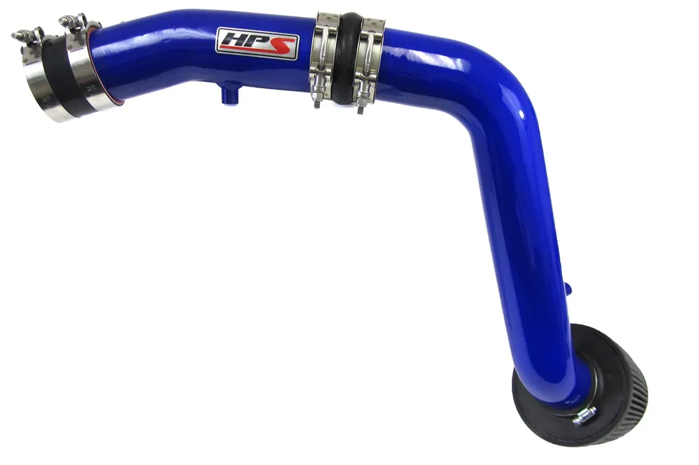 HPS Performance 837 275BL Cold Air Intake Kit (Converts to Shortram) Blue f (837-275BL) Hot Picks