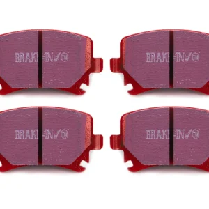 While Supplies Last EBC Red Stuff High Friction Rear Brake Pads - Audi / Volkswagen Midsize Car 2004-18