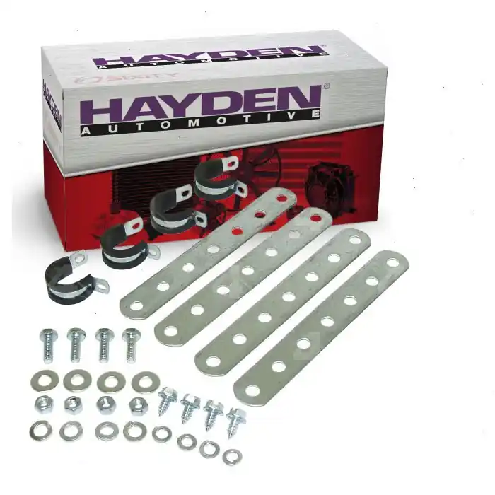 Trending 2010-2014 Ram 1500 2500 3500 4000 Dakota H100 Hayden Oil Cooler Mounting Kit - Engine - Belts