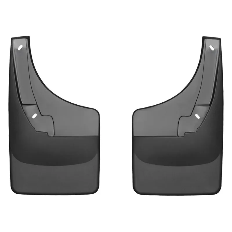 Genuine Weathertech 18-Chevy Equinox Rear Black No Drill Mudflaps 120077