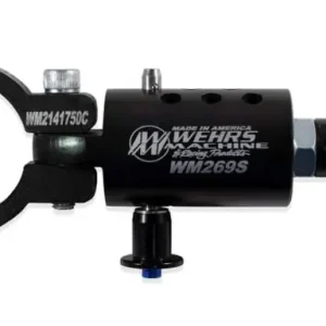 Wehrs Machine Quick Adjust Suspension Limiter Chain Mount - Clamp-On - Black - 1-3/4 in Bar Fast Shipping
