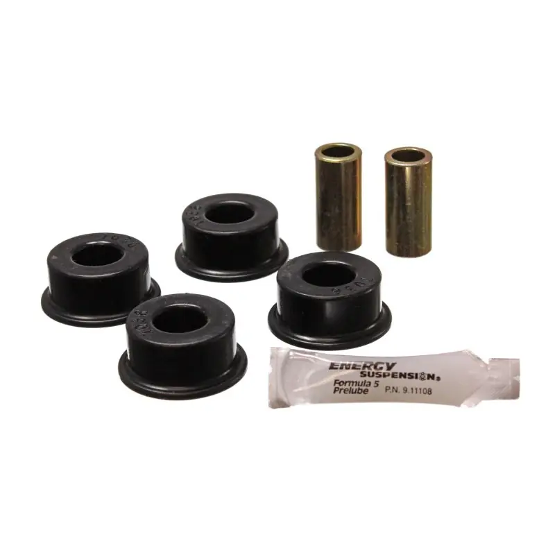 Sale Energy Suspension Hyper-Flex Front / Rear Track Bar Bushing - Black / Cadmium - Jeep Wrangler YJ 1987-95