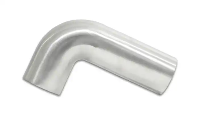 VIBRANT PERFORMANCE 3.5in Tubing 90 Degree Bend Aluminum Brushed 12190 New Release