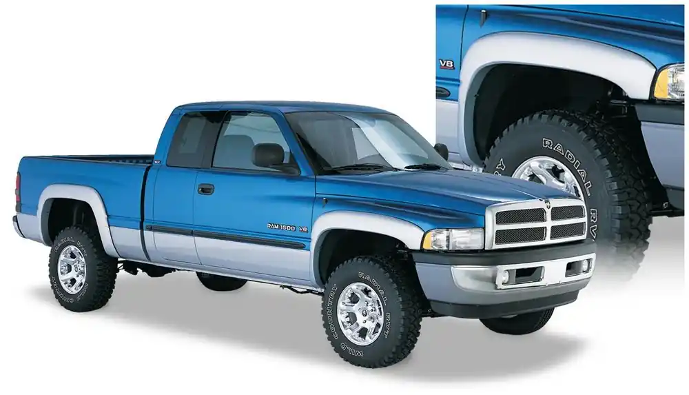 Top Rated Bushwacker 50903-02 OE Style Fender Flares Fits Ram 1500 Ram 2500 Ram 3500
