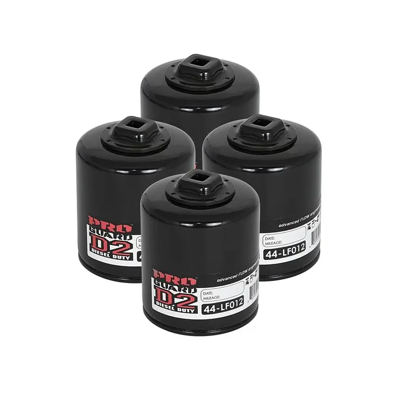 Secure Checkout aFe Pro GUARD D2 Oil Filter (4 Pack) (44-LF012-MB)