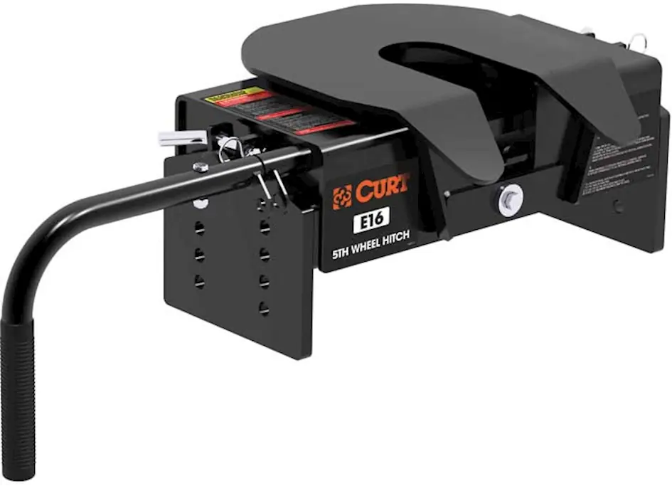 Same Day Shipping Curt E16 5th Wheel Hitch Head - For Use With Curt R16 5th Wheel Roller|16515