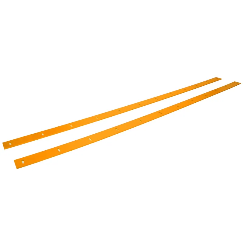 Original Five Star Late Model Body Nose Wear Strips - Orange (Pair)