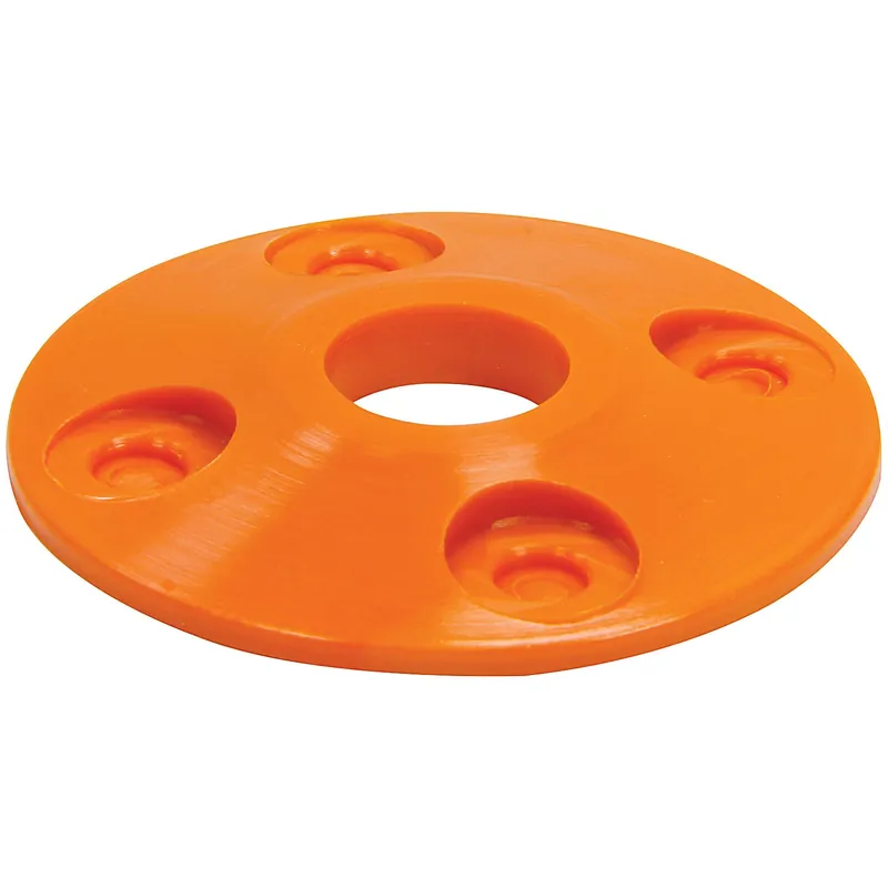 Allstar Performance Plastic Scuff Plates - Orange (4 Pack) Price Cut