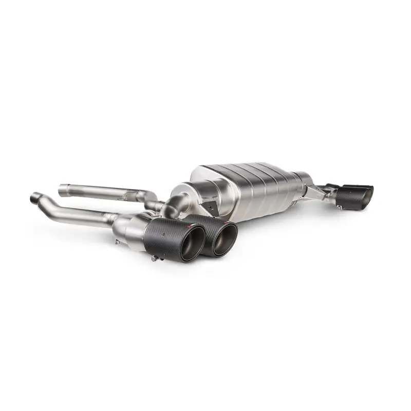 Akrapovic Evolution Line(Titanium) w/Carbon Tips(Req Link Pipes) for 2021 BMW M440i xDrive(S-BM/T/18H) Best Seller