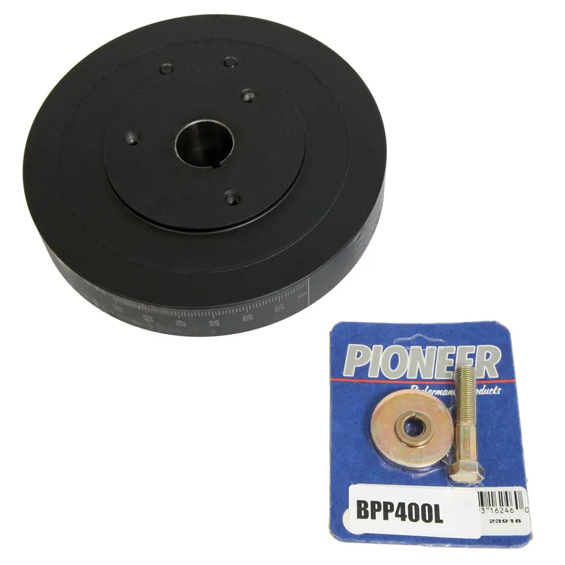 BLUEPRINT ENGINES SBC Balancer 8in OD 400 External Balance BPP400L Weekend Sale