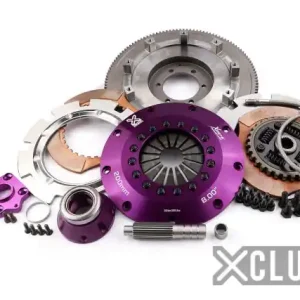 XClutch 93-95 Mazda RX-7 1.3L 8in Twin Sprung Ceramic Clutch Kit (XKMZ20680-2B) Express Delivery