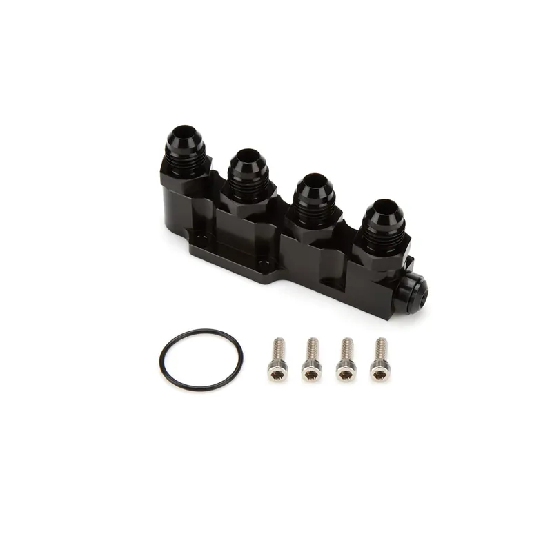 Reduced Price Waterman Fuel Pump Manifold - Four 6 AN Male Outlets