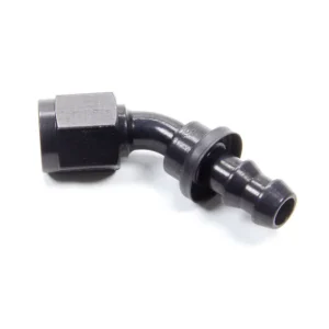 Worldwide Shipping AEROQUIP #6 45 Degree Socketless Black FCL1522
