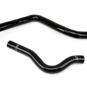 While Supplies Last HPS Black Reinforced Silicone Radiator Hose Kit Coolant for Acura 97-01 Integra Type-R (57-1207-BLK)