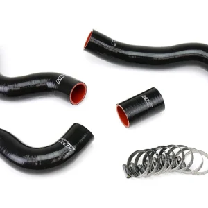 HPS Black Reinforced Silicone Radiator Hose Kit Coolant for Nissan 84 89 30 (57-1847-BLK) Exclusive