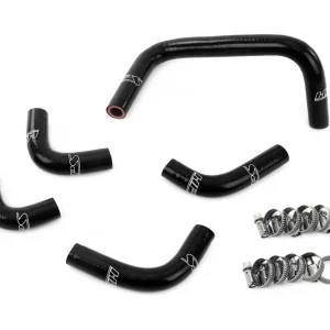 HPS Black Silicone Breather Hose Kit for 1995-1998 Nissan Skyline (57-2134-BLK) Reduced Price