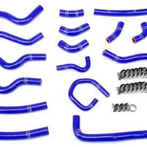 HPS Blue Reinforced Silicone Heater Hose Kit Coolant for Toyota 98 02 Land (57-1913-BLUE) Hassle-Free Returns