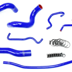 HPS Blue Reinforced Silicone Radiator Hose Kit Coolant for Toyota 14-18 Corolla 1.8L (57-1724-BLUE) New Release