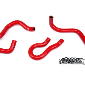HPS Reinforced Red Silicone Heater Hose Kit Coolant for Honda 99 00 Civic E (57-1769-RED) Bulk Order