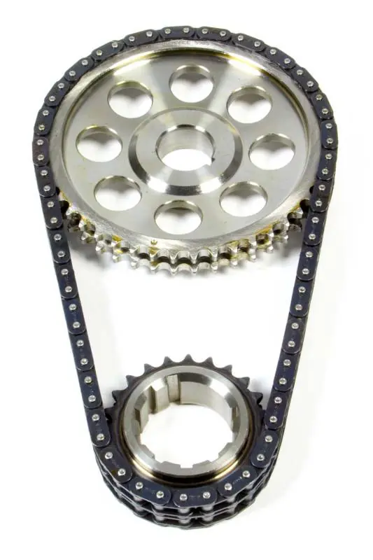 JP Performance Double Roller Timing Chain Set - Keyway Adjustable - 0.010 in Shorter - Billet - Small Block Mopar New Arrival