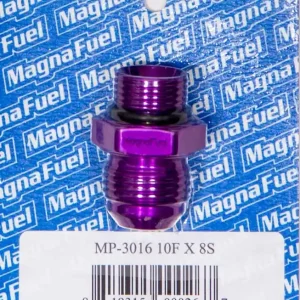One Day Deal Magnafuel/Magnaflow Fuel Systems #10 To #8 O-Ring Male Adapter Fitting Mp-3016