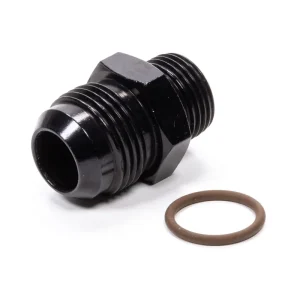 Fragola #12 X 7/8-14 (#10)Radius O-Ring Fitting Black 495108-Bl Premium
