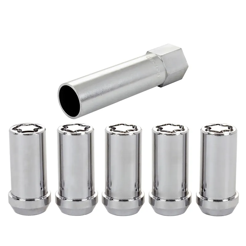 Latest MCGARD Wheel Locks 5Pcs. 97-20 Jeep JK/TJ 1/2-20 Chrome 25540