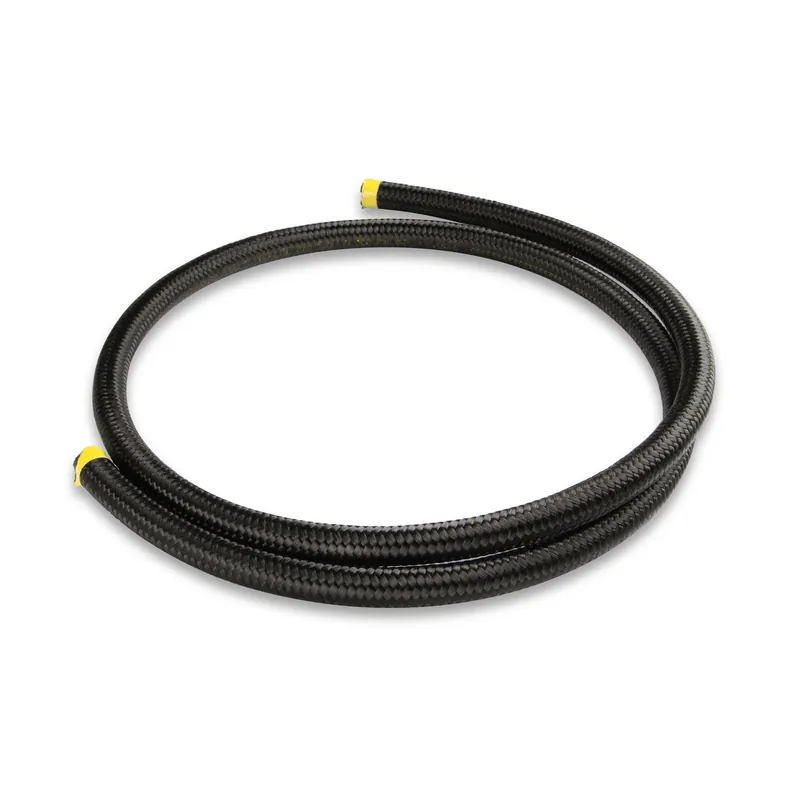 Viral Earl's Products Pro-Lite 350 Hose 20 AN 6 ft Braided Nylon/Rubber - Black