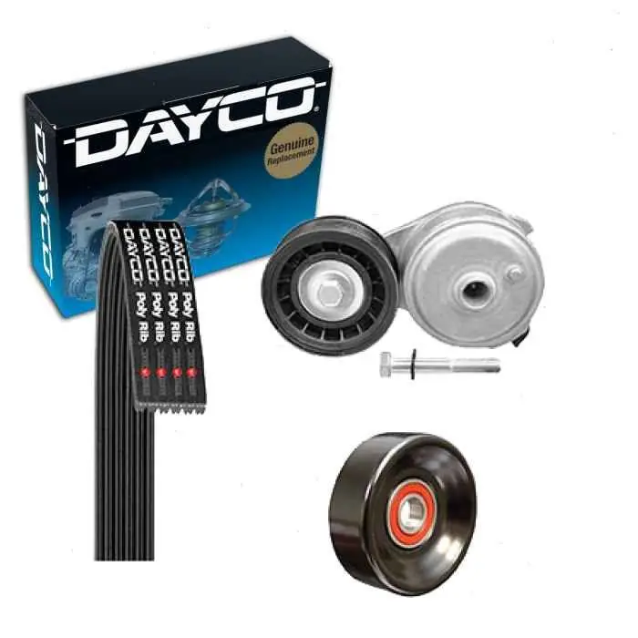 1996-2000 GMC Yukon 5.7L V8 Dayco Serpentine Belt Drive Component Kit Main Drive - Belts Cooling Popular