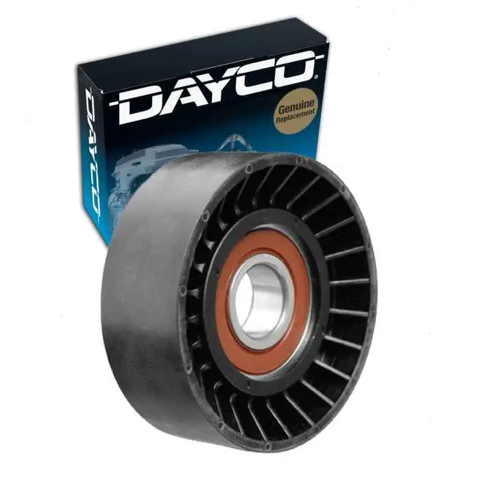 2012-2015 Ram C V Dayco Drive Belt Tensioner Pulley - Engine Accessory - Belts Cooling System Original