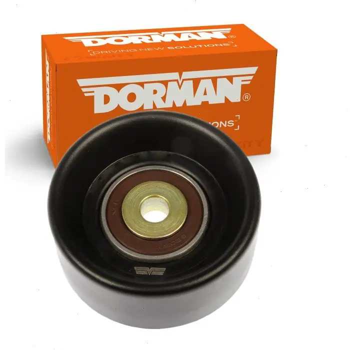 Crafted 2004-2006 Saturn Vue 3.5L V6 Dorman TECHoice Drive Belt Tensioner Pulley - Engine Accessory - Belts