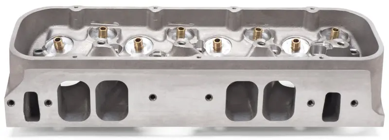 Warranty Included Edelbrock Race Cyl Head Musi CNC BBC Victor 24Deg Bare