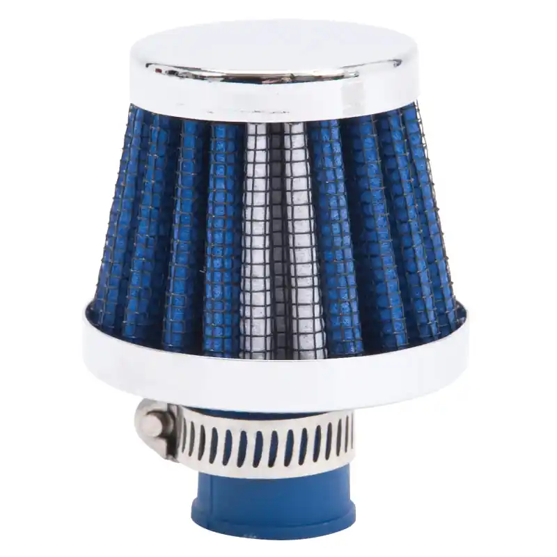 Edelbrock Valve Cover Breathers 9mm Inlet Blue/Chrome Fan Favorite