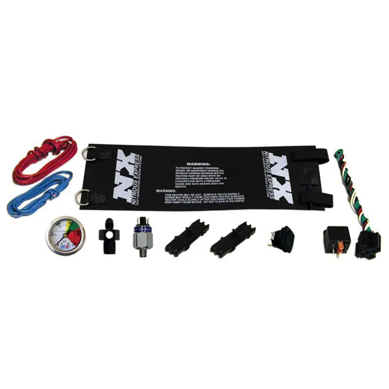 Nitrous Express Heavy Duty Fully Automatic Bottle Heater (6AN) w/Gauge Clearance