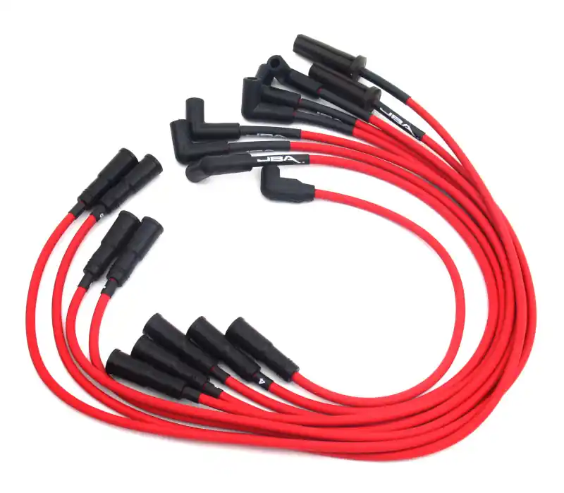 JBA 92-96 Chevrolet Corvette 5.7L LT1 Ignition Wires - Red Genuine