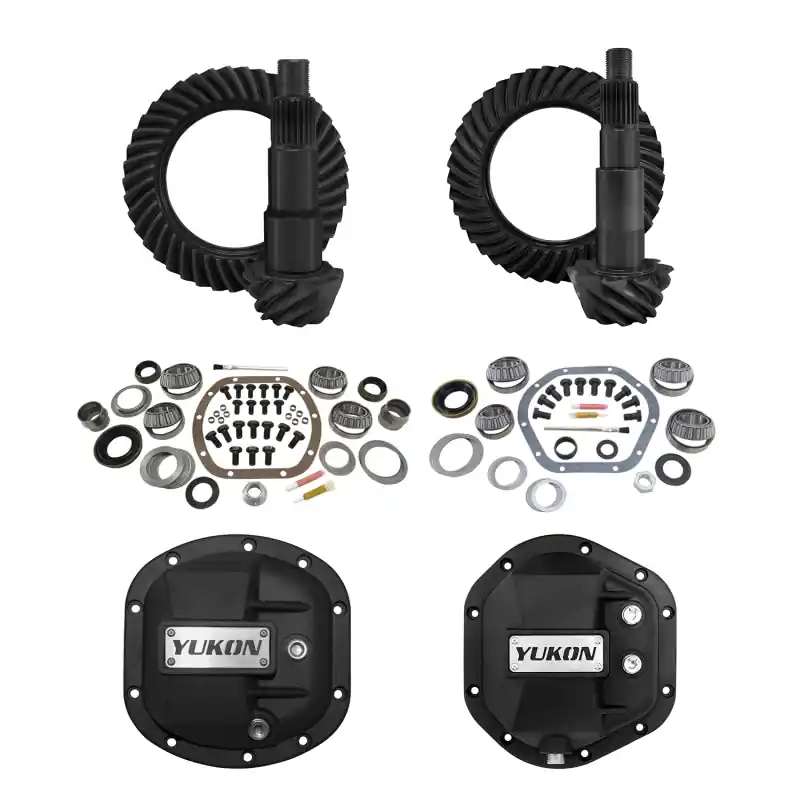 Yukon 07-17 Jeep JK (Non Rubicon) Re-Gear Kit w/Covers - Dana 30/44 5. Professional Grade