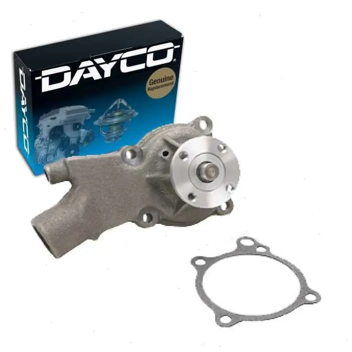 High Quality 1977-1979 Pontiac Catalina 4.1L L6 Dayco Engine Water Pump - Coolant Antifreeze - Belts Cooling