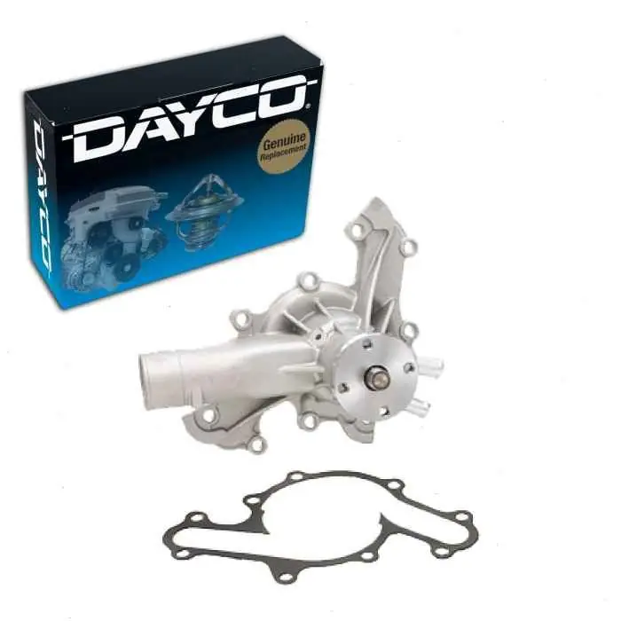 Top Pick 1988-1993 Ford Thunderbird 3.8L V6 Dayco Engine Water Pump - Coolant Antifreeze - Belts Cooling