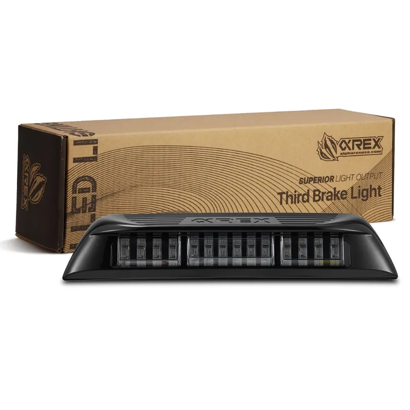 16-23 Toyota Tacoma Double Cab NOVA-Series Prismatic LED Third Brake Light Black Hassle-Free Returns