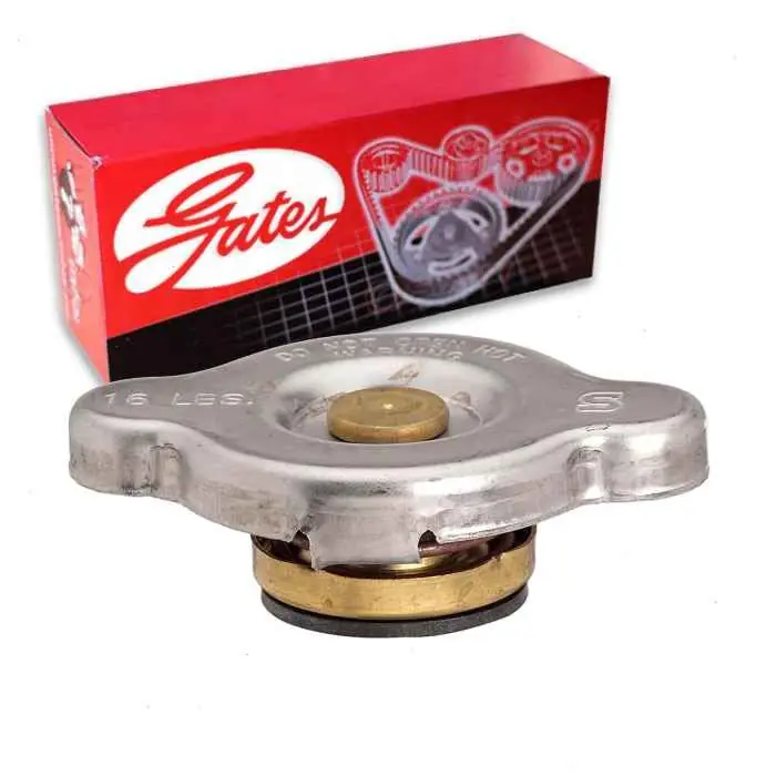 Budget 2011-2018 Mazda 3 Sport 2.0L 2.5L L4 Gates Radiator Cap - Antifreeze Cooling System - Belts