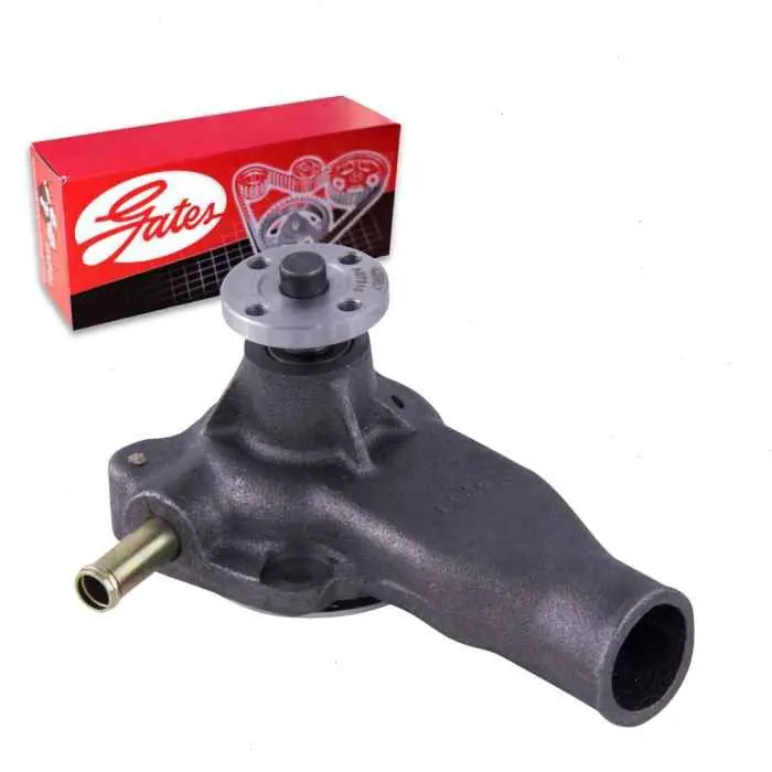 New Release 1975-1977 Ford E-350 Econoline 4.9L L6 Gates Engine Water Pump - Coolant Antifreeze - Belts Cooling