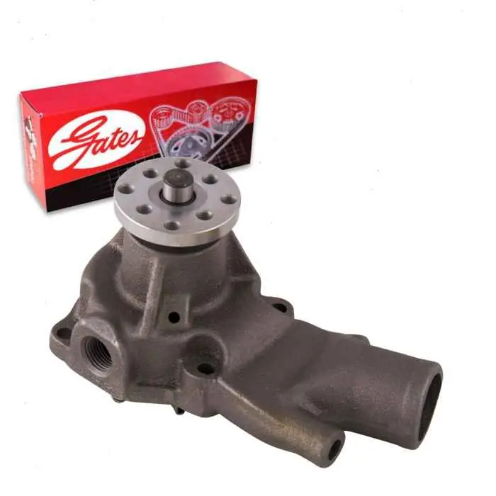 1979-1986 GMC C2500 4.8L L6 Gates Engine Water Pump - Coolant Antifreeze - Belts Cooling Worldwide Shipping