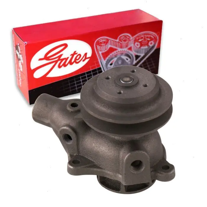 While Supplies Last 1957-1962 Jeep F4-134 2.2L L4 Gates Engine Water Pump - Coolant Antifreeze - Belts Cooling