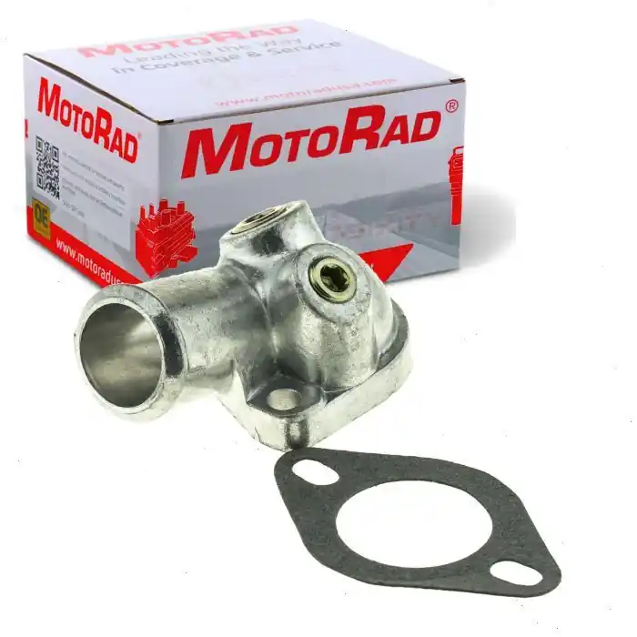 1987 GMC R1500 MotoRad Engine Coolant Water Outlet - Belts Cooling Thermostat Housing Latest