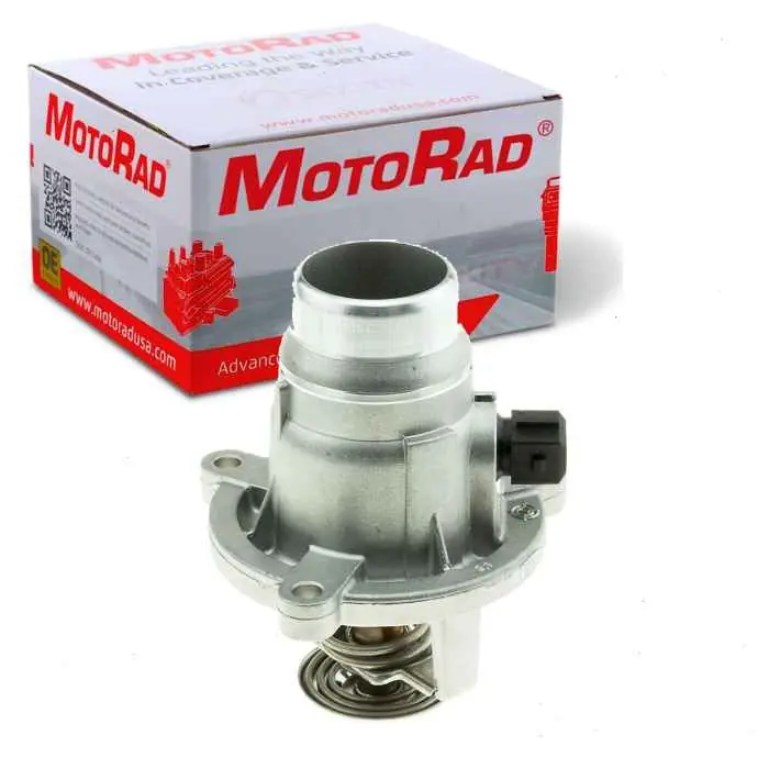 2011-2016 BMW 550i xDrive MotoRad Engine Coolant Thermostat - Cooling Housing - Belts Flash Sale