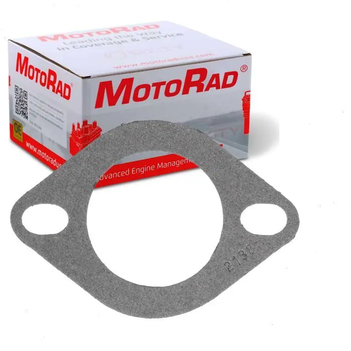 Genuine 1995-1998 Dodge B1500 MotoRad Coolant Thermostat Housing Gasket - Engine Antifreeze Sealing - Belts