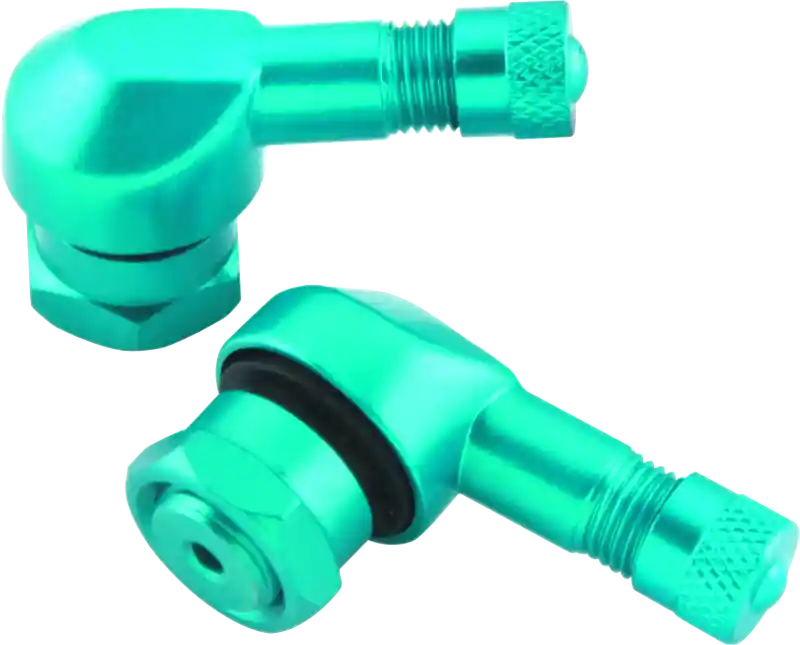 Worldwide Shipping BikeMaster Valve Stem 2/Piece Pack Blue 151788