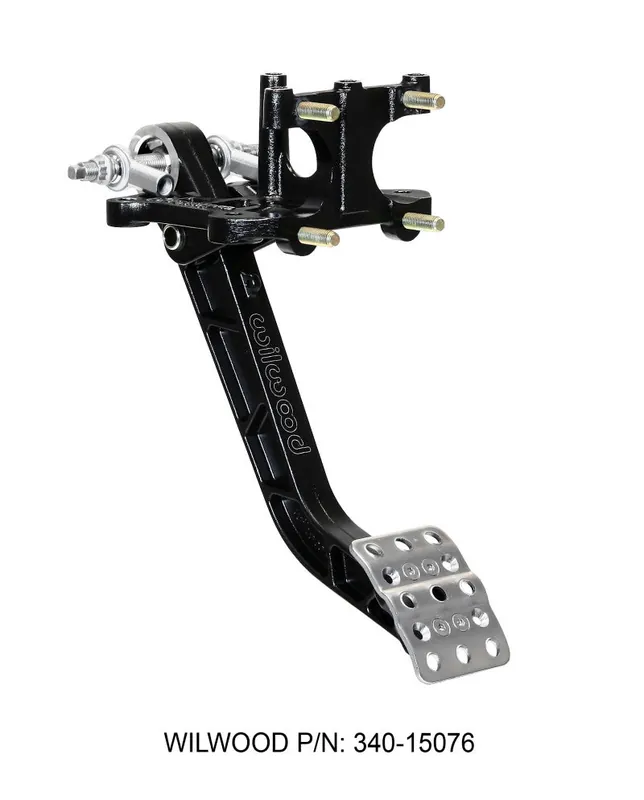 Certified Wilwood Adjustable-Trubar Brake Pedal - Rev. Swing Mount - 5.1:1