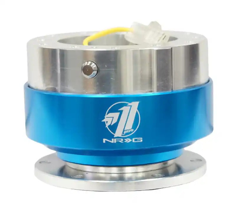 Premium NRG Quick Release Gen 1.0 Silver and Blue - SRK-100BL