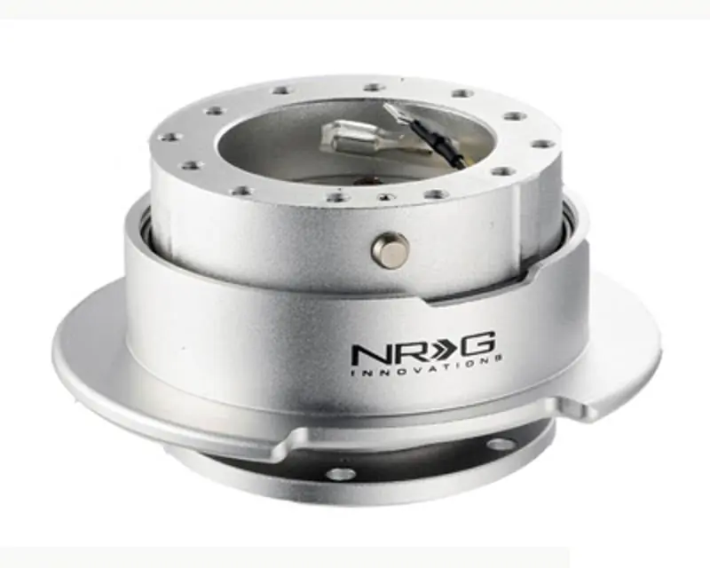 Hot Picks NRG Quick Release Gen 2.5 Silver Body Silver Ring - SRK-250SL